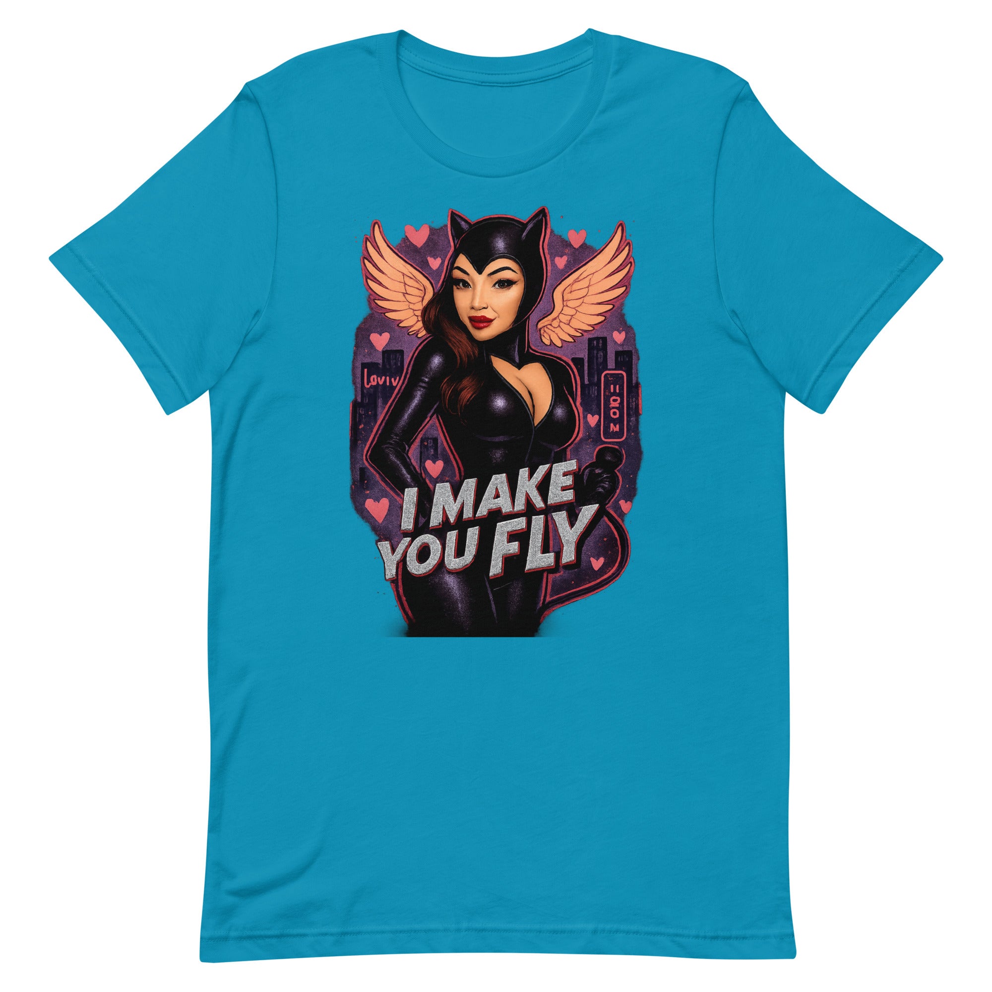 Make You Fly Unisex Catwoman Style T-shirt
